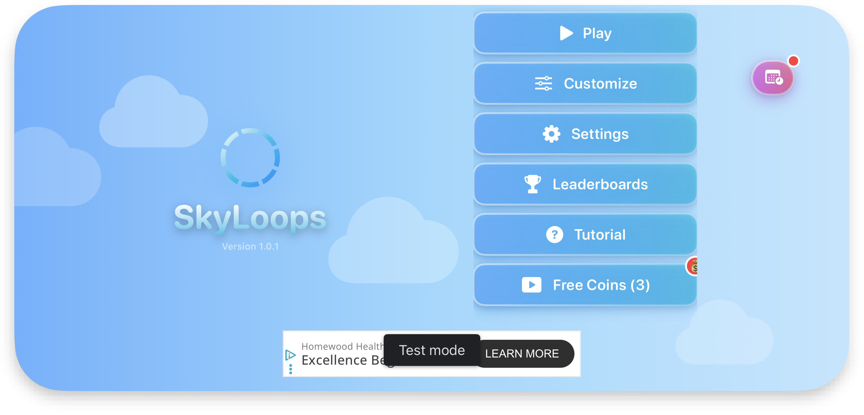 Sky Loops screenshot 1